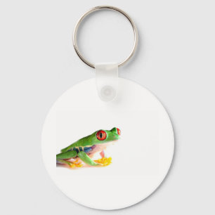 red eyed tree frog key ring