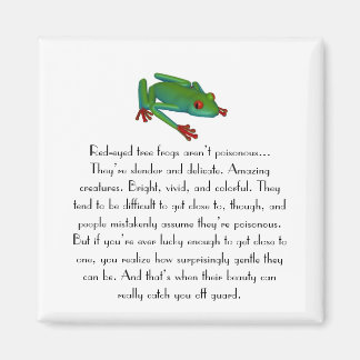 Red-eyed Tree Frog Magnet