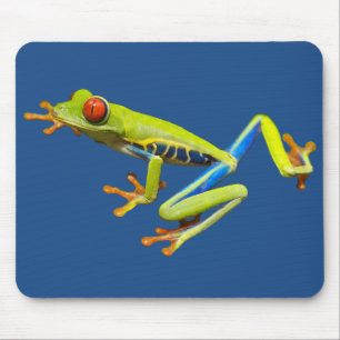 Red eyed tree frog mouse mat