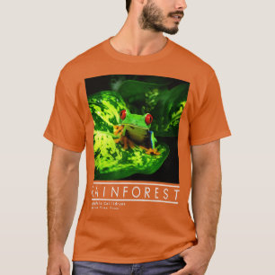 Red Eyed Tree Frog Rainforest Amphibian  T-Shirt