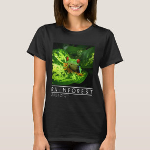 Red Eyed Tree Frog Rainforest Amphibian T-Shirt