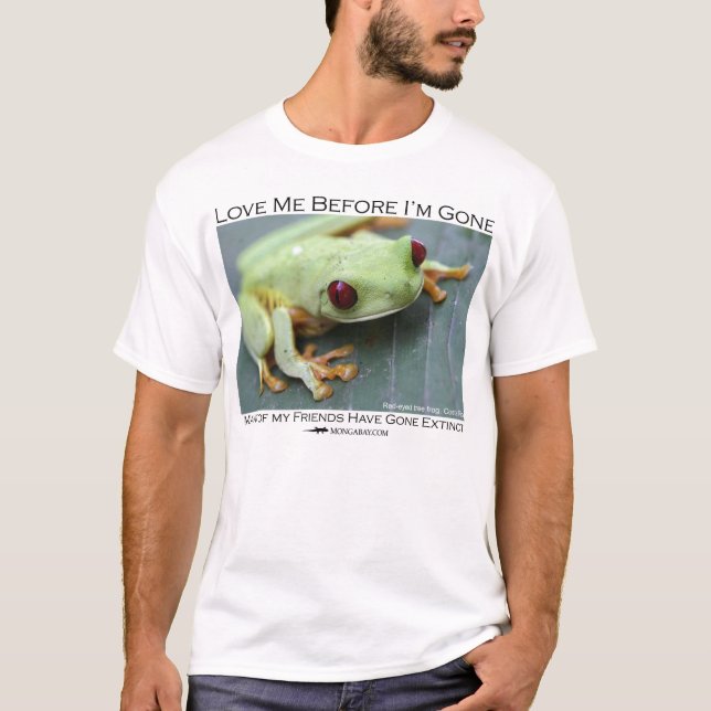 Red-eyed tree frog shirt (Front)