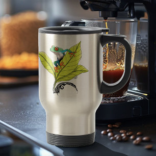 Red Eyed Tree Frog Travel Mug