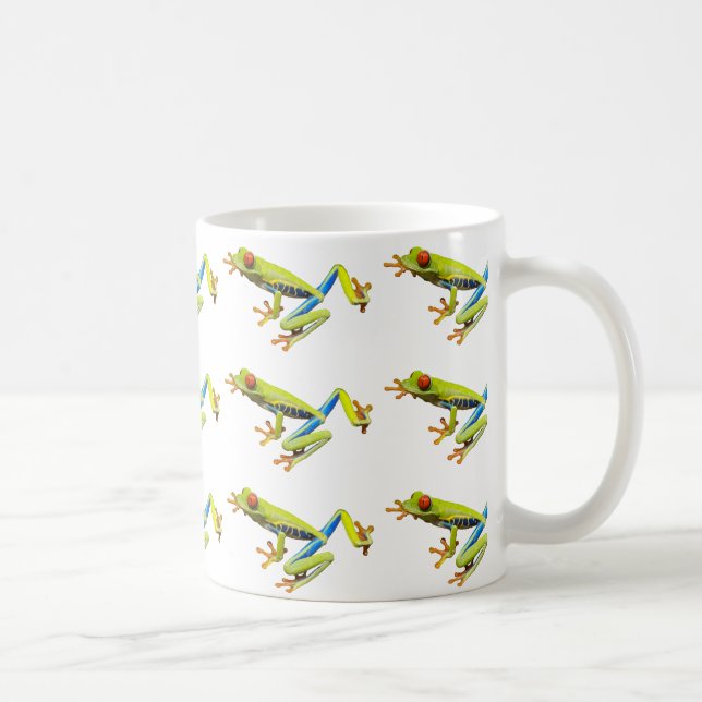 Red eyed tree frogs coffee mug (Right)