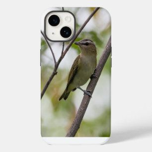 Red-Eyed Vireo Green Bird Photography iPhone 14 Case