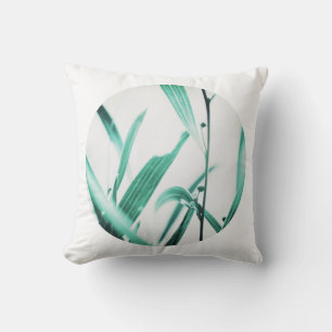 Red Eyed Wattle Pale Green Leaves Cushion Pillow