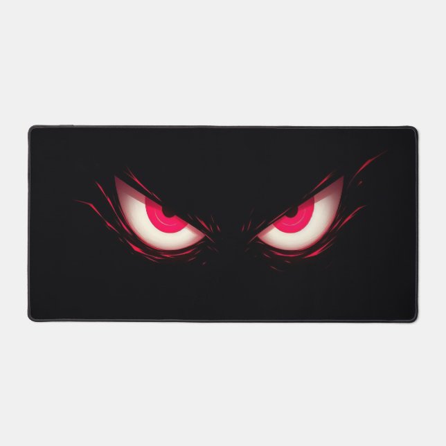 Red Eyes Mouse Pad (Front)