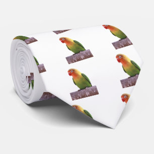 Red-faced partridge tie