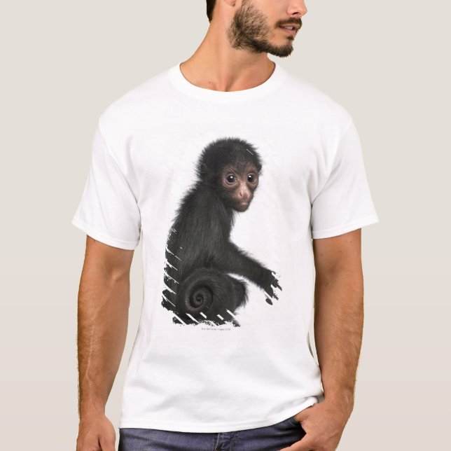 Red-faced Spider Monkey - Ateles paniscus (3 T-Shirt (Front)