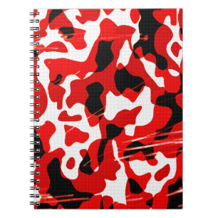 Red Fallout Camo (AOM Design) Notebook