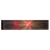 Red fansy fractal flower