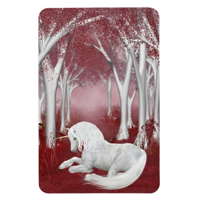 Red fantasy magnet (Vertical)
