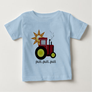 Red Farm Tractor T-shirts and Gifts