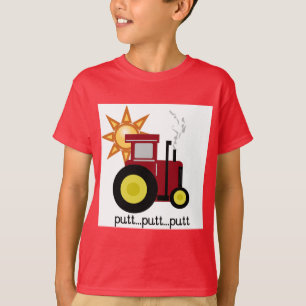 Red Farm Tractor T-shirts and Gifts