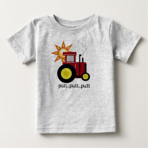 Red Farm Tractor T-shirts and Gifts