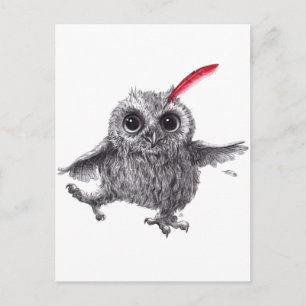 Red Feather - The Boss Postcard