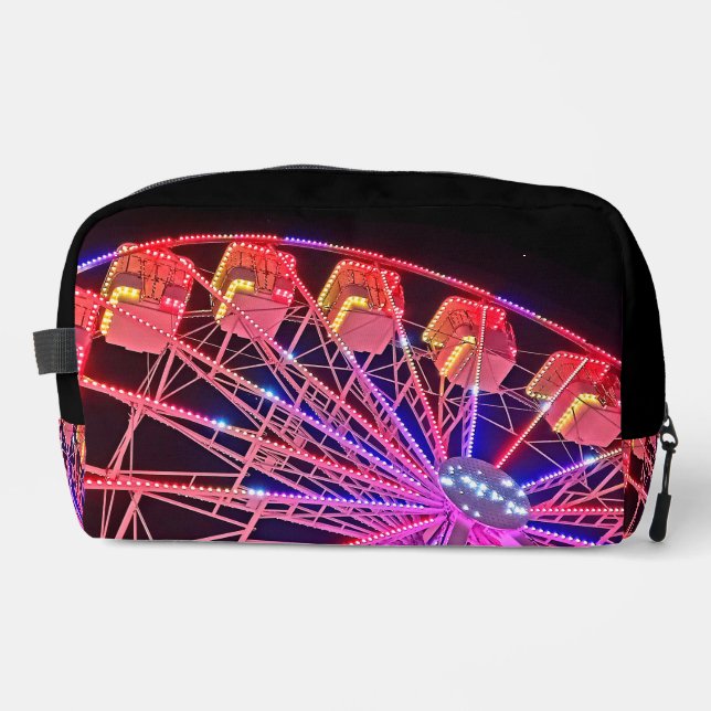 Red Ferris wheel Dopp Kit (Front)