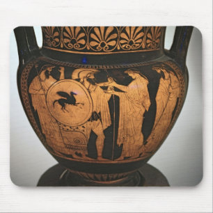 Red-figure krater mouse mat