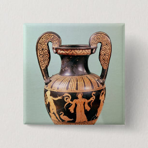 Red-figure volute krater 15 cm square badge