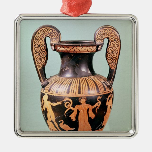 Red-figure volute krater metal tree decoration (Front)