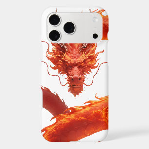 Red Fire Dragon Art   Mythical Flame Dragon Design