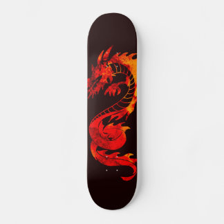 Red Fire Dragon Skateboard