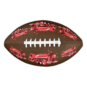 Red Fire Engine Oil Paint, American Football