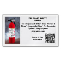 Red Fire Extinguisher Fire Safety  