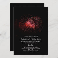 Red Fire on the Sky Wedding