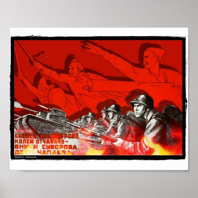 Red Fire Poster (Front)