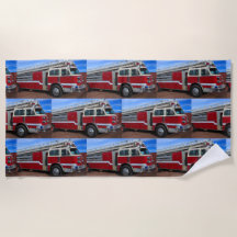 Red Fire Truck Horizontal
