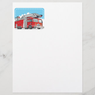 Red Fire Truck or Fire Engine