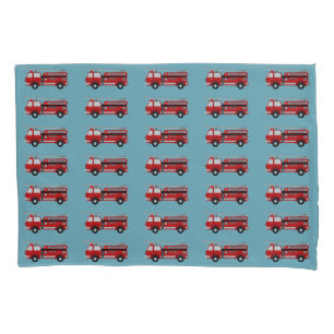 Red Fire Truck  Pillowcase