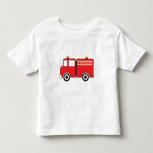 Red Fire Truck Toddler T-Shirt