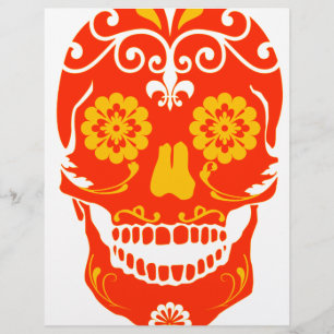 RED FIRED SKULL