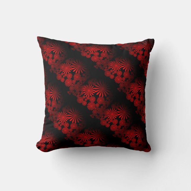 Red Fireworks Cushion (Front)