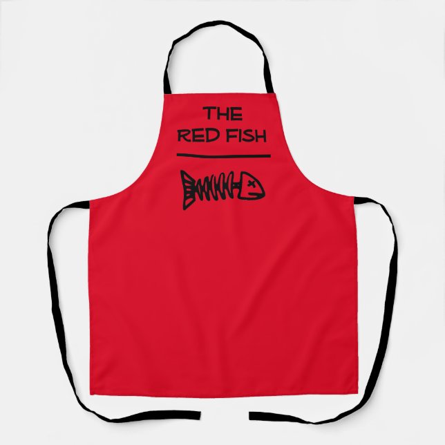 Red Fish Apron (Front)
