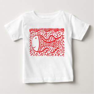 Red Fish Baby T-Shirt