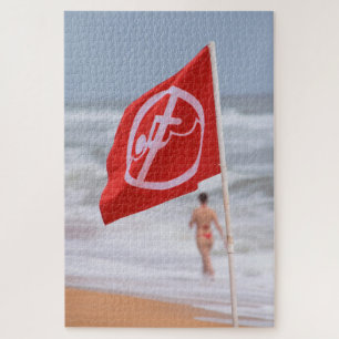 Red Flag Conditions  --  20x30 Jigsaw Puzzle