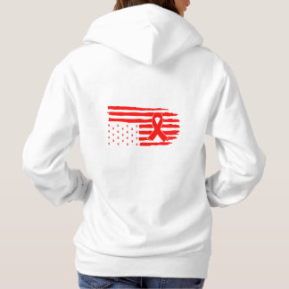 Red flag hoodie