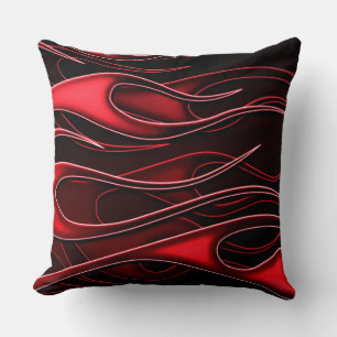 Red Flames Cushion