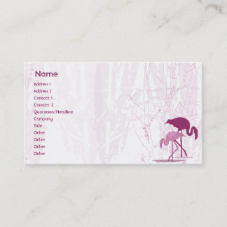 Red Flamingo - Business Business Card