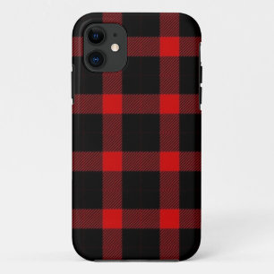 Red flannel iPhone case