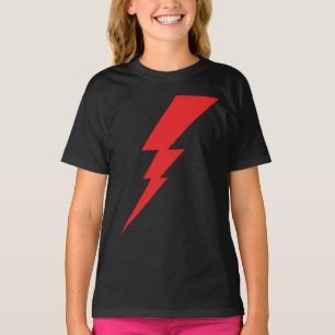 Red Flash Lightning Bolt T-Shirt