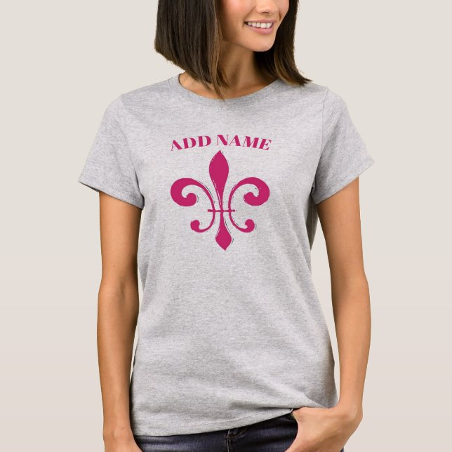 Red Fleur De Lis Shirts (Front)