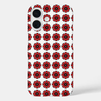 Red Floral - iPhone 6/6s, Barely There iPhone 16 Case