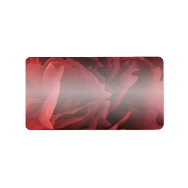 Red Floral Label (Front)