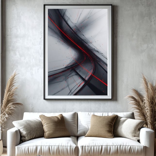 Red Flow Poster (Creator Uploaded)