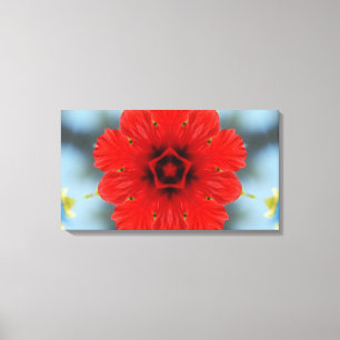 Red Flower Canvas Print