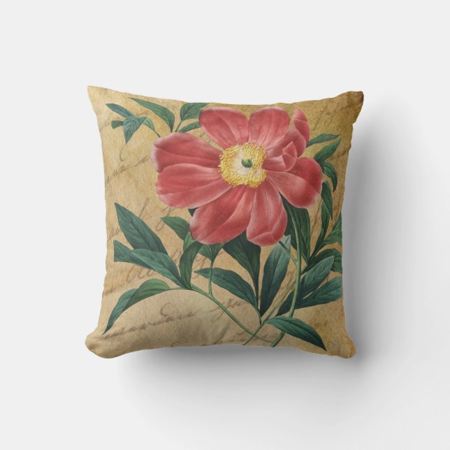 Red Flower Cushion (Front)